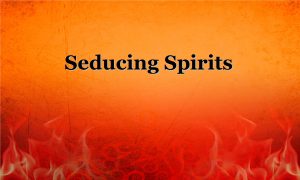 SEDUCING SPIRITS